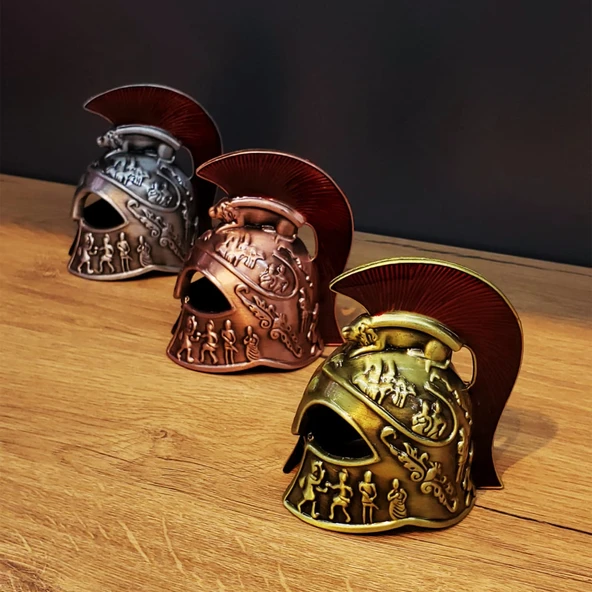 Periboia Metal Dekoratif Şövalye Miğferi ürün görseli 1