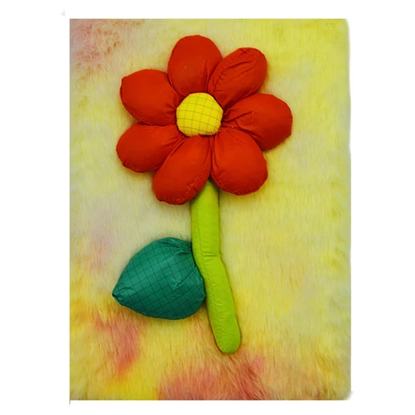 Gen-Of Papatya Peluş Hatıra Ve Not Defteri A5 Çizgili 80 Yaprak (PD109) - Resim 2