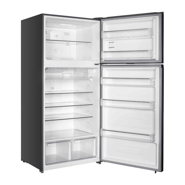 Uğur UES 635 D2K NFI DGT R65 635 Lt. E Enerji Çift Kapılı Inox Buzdolabı - Resim 2