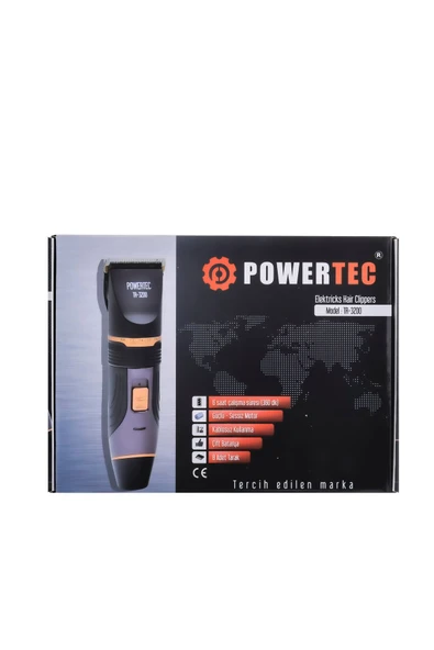 POWERTEC TR-3200 Profesyonel Tıraş Makinesi - 8