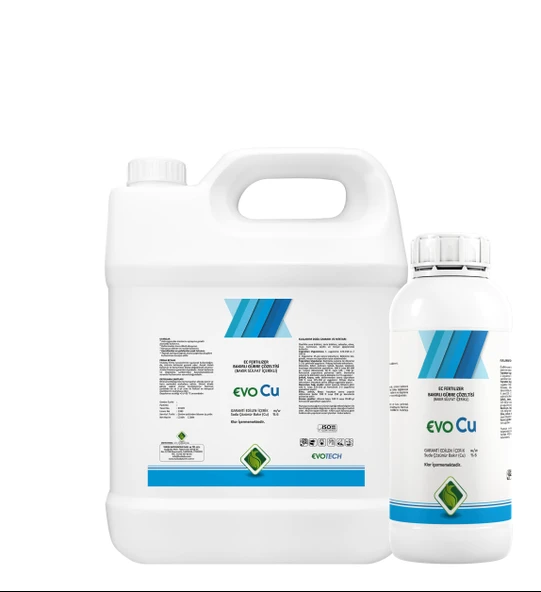EVO CU SIVI BAKIR GÜBRESi 5 LT Bakır Sülfat - Resim 3
