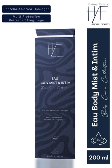 History And Future İntim Özel Bölge Temizleyici Kötü Koku Giderici Ferahlatıcı Erkek Vücut Spreyi 200 ml - 4