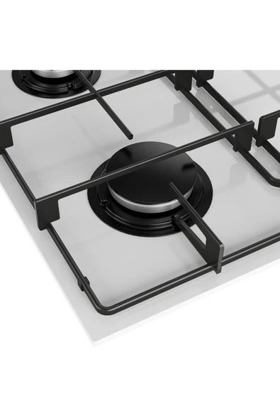 Beko Bocd D 6511 Ekb Ankastre Cam Tablalı Ocak Beyaz - 4