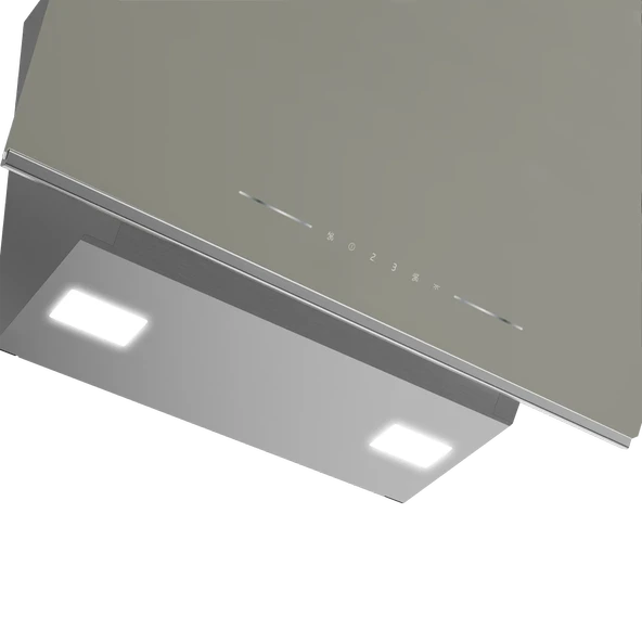 Beko  Manhattan Gri 3’Lü Ankastre Set (BFC 432 G Fırın + BOCD T6510 EG Ocak + BDE 6041G Davlumbaz) - Resim 2