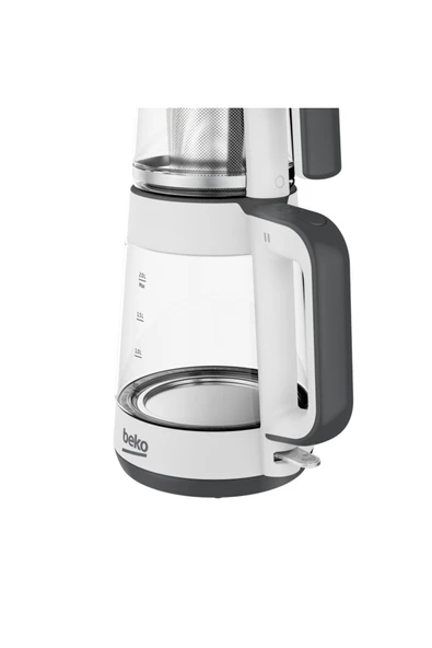 Beko Cm 5964 Floral 1900 W Çay Makinesi Beyaz - Resim 3