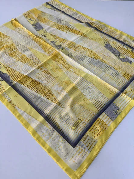 Picasso Elagance Soft Şal İnce Hafif Sarı Serisi  LCR1004 ürün görseli