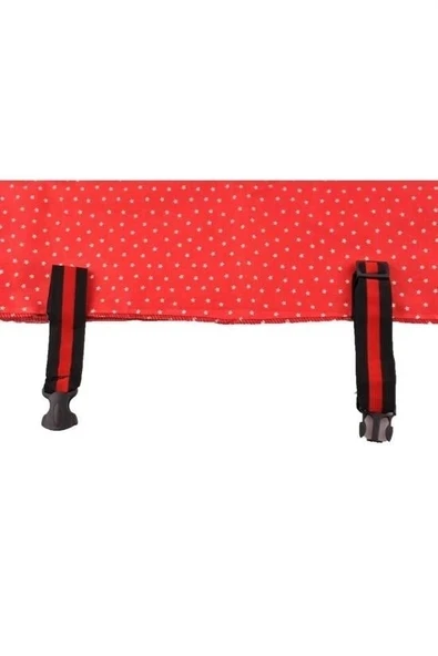 İpek Yıldızı® Kullanışlı Kemerli Yıldız Desenli Bebek Emzirme Önlüğü Örtüsü - Resim 4