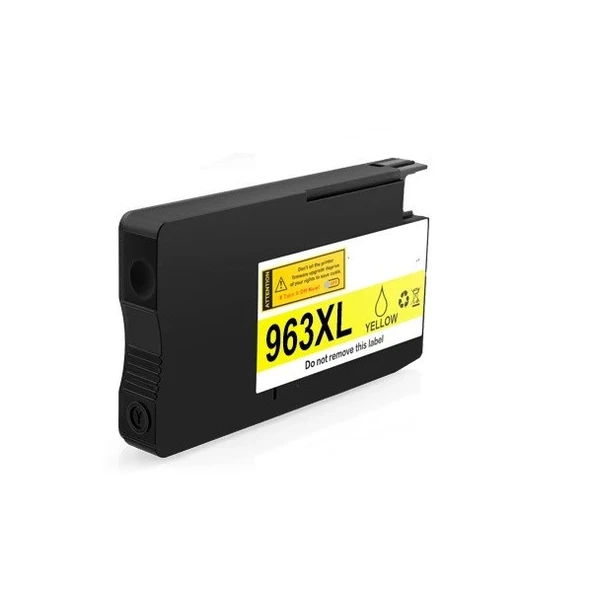 HP 963XL-3JA29AE Muadil Sarı Kartuşu