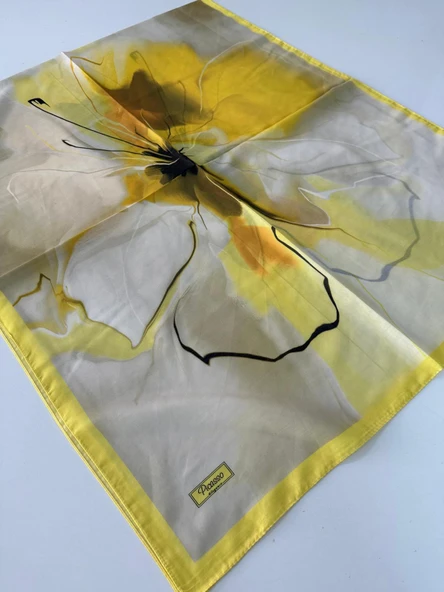 Picasso Elagance Soft Şal İnce Hafif Sarı Serisi  LCR1006 ürün görseli