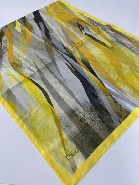 Picasso Elagance Soft Şal İnce Hafif Sarı Serisi  LCR1002 ürün görseli