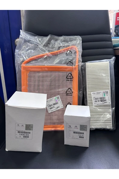 Peugeot 301 Filtre Bakım Seti 1.6 Euro5 ürün görseli