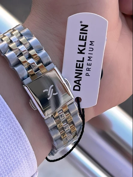 Daniel Klein İtalyan Model Bileklik Hediyeli Çelik Kordon 3 Atm 2 Yıl Garantili Erkek Kol Saati MY03 - 4