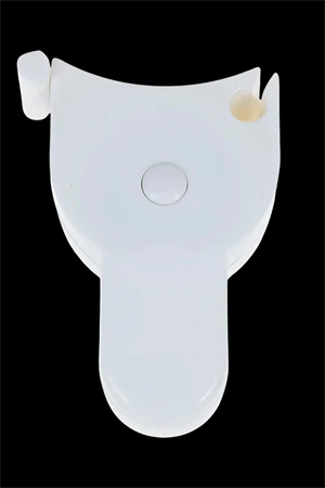 Sporcu Baş Ve Vücut, Kafa Çevresi Ölçüm Aleti Bel Ölçme Metresi Mezura Terzi Ölçüm Aleti Beyaz - Resim 3