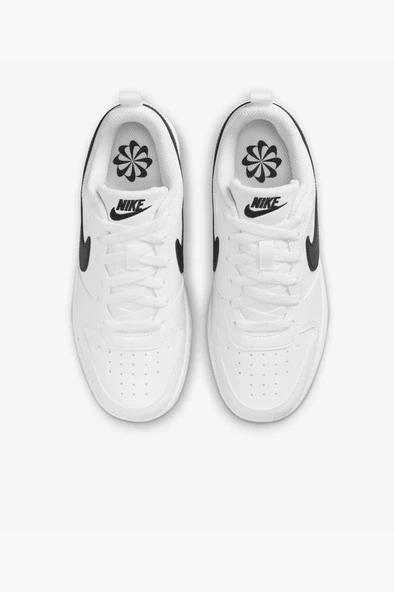 Nike Court Borough Low Recraft (GS) DV5456-104 Beyaz Kadın Spor Ayakkabı - Resim 4
