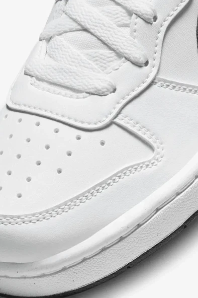 Nike Court Borough Low Recraft (GS) DV5456-104 Beyaz Kadın Spor Ayakkabı - Resim 7