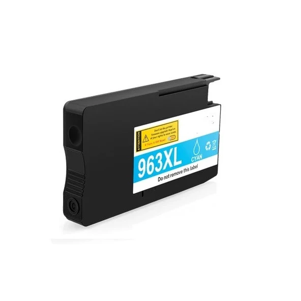 HP 963XL-3JA27AE Muadil Mavi Kartuşu