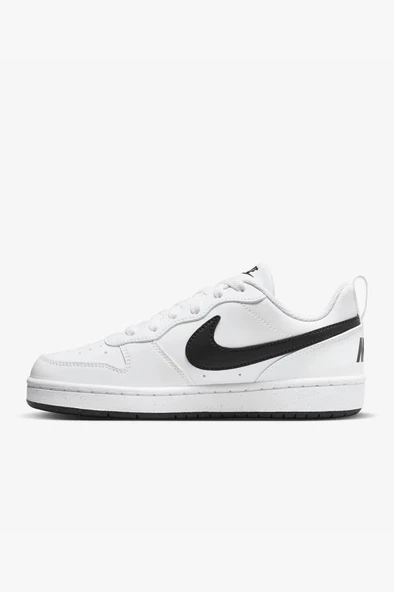 Nike Court Borough Low Recraft (GS) DV5456-104 Beyaz Kadın Spor Ayakkabı - Resim 2