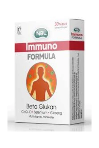 NBL Immuno Formula Selenyum & Beta Glukan 30 Tablet ürün görseli