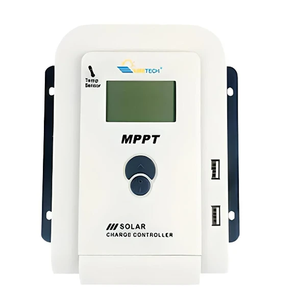 URETECH 10 A Amper Mppt Şarj Kontrol Cihazı 12/24V 10 AH ürün görseli 1