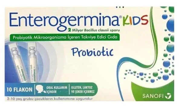 Enterogermina Kıds 5 Ml × 10 Flakon Probıotık 8699809706620