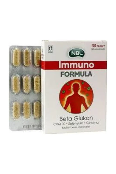 NBL Immuno Formula Selenyum & Beta Glukan 30 Tablet - Resim 2