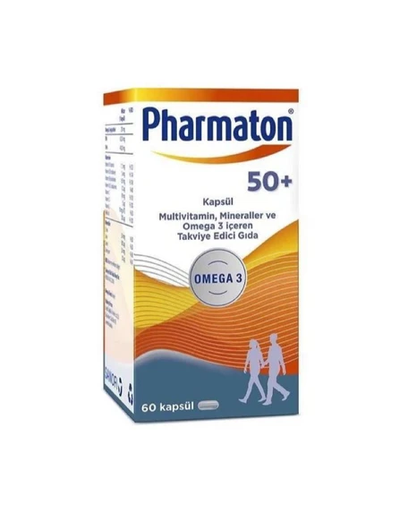 Pharmaton 50 Plus 30 Kapsül ürün görseli