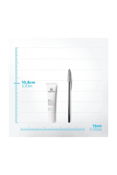 LA ROCHE POSAY Hyalu B5 Yeux 15ml - İnce ve Yorgun Göz Çevresi için Dolgunlaştırıcı Göz Kremi - Resim 5