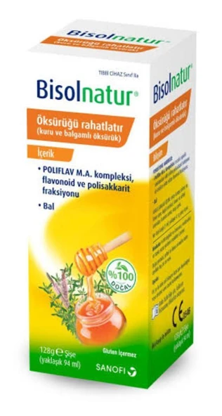 Bisolnatur Bitkisel Şurup 128 gr - Resim 2
