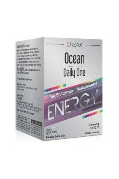 Ocean Daily One Energy 30 Tablet 8697595871812 ürün görseli