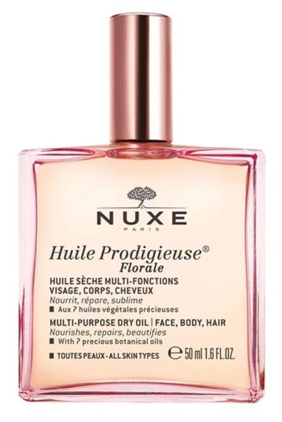 NUXE Huile Prodigieuse Floral Scent Pink Kuru Bakım Yağı 50 Ml 3264680024382 - Resim 3
