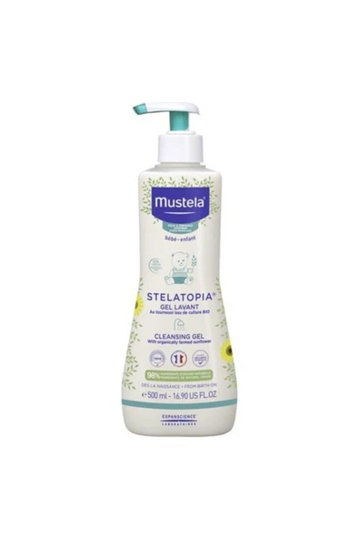 MUSTELA Stelatopia Gel Lavant Cleansing Gel Şampuan 500 ml