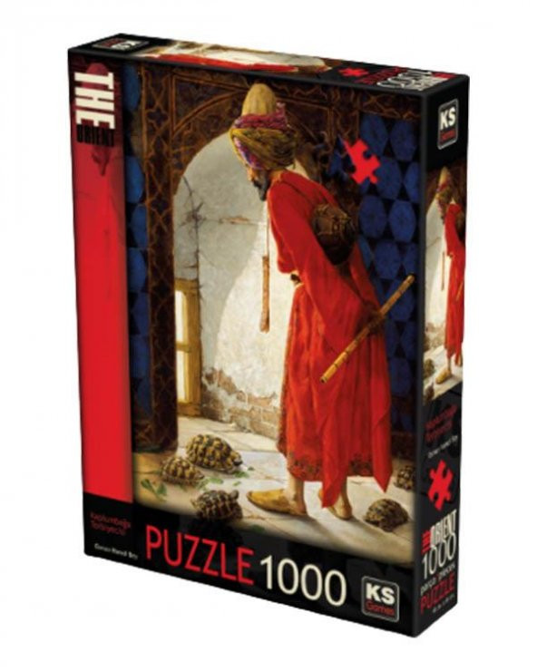 +12 Yaş Kaplumbağa Terbiyecisi 1000 Parça Puzzle (KS Games)