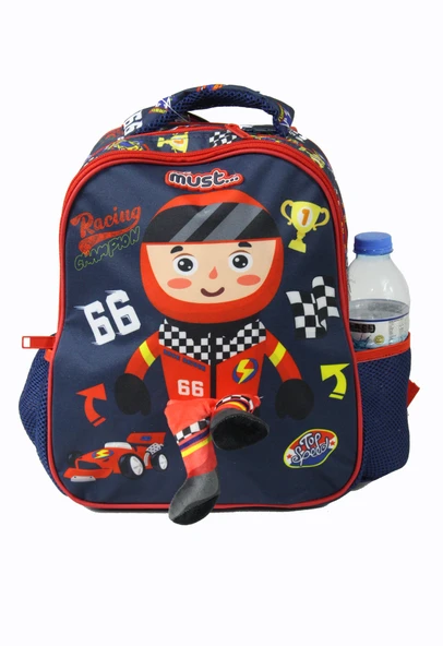 MUST 584989 Racing Champion Anaokulu Sırt Çantası-Lacivert - Resim 2