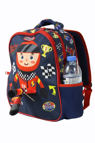 MUST 584989 Racing Champion Anaokulu Sırt Çantası-Lacivert - Resim 3