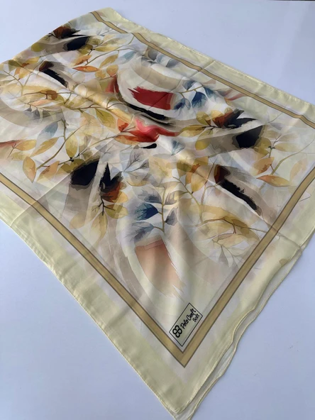 Polo Craft Soft Pamuklu Şal Sarı Serisi FZY0703 ürün görseli 1