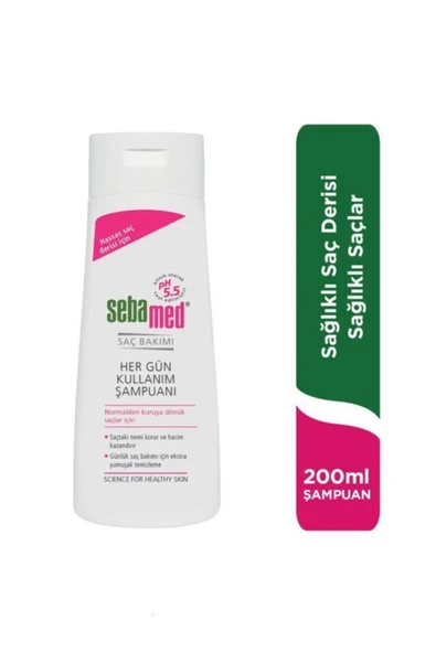 SEBAMED Şampuan Hergün 200 ml - Resim 3
