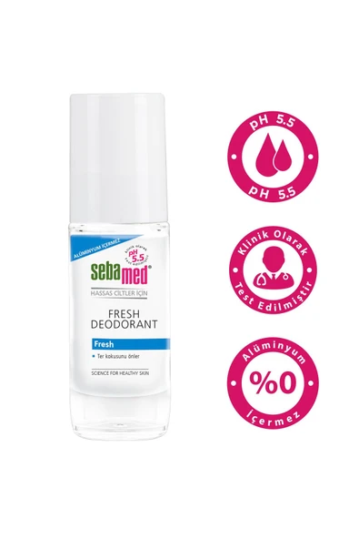 SEBAMED Alüminyum İçermeyen Roll On Fresh 50 ml 4103040905673 - Resim 4