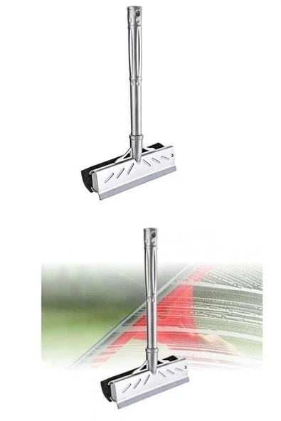 İpek Yıldızı® Çift Taraflı Parfüm Kokulu Süngerli Pratik Cam Silme Aparatı - 2