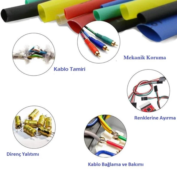 530 PARÇA ISI İLE DARALAN MAKARON SETİ - 3