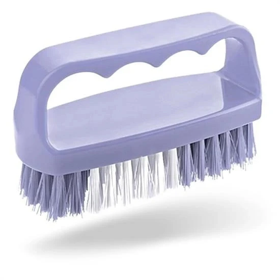 İpek Yıldızı® Tutamaçlı Plastik Pratik Tırnak ve Kıyafet Yaka Temizlik Fırçası- TP-113 - Resim 3