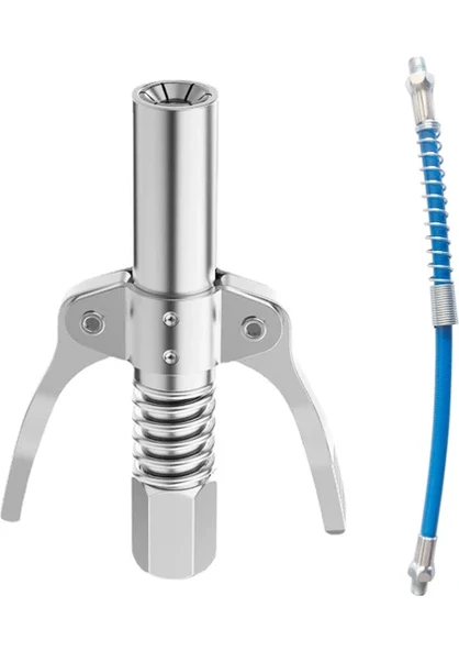 Gres Pompası Ucu(Mandallı Gres Pompası Ucu)+ Kısa Gres Pompası Hortumu ürün görseli