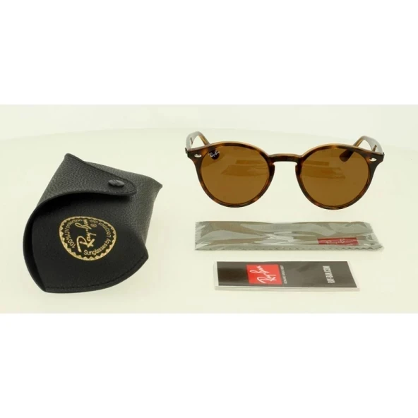 Ray-Ban 2180 710/73 Light Havana-Brown Güneş Gözlüğü - 4