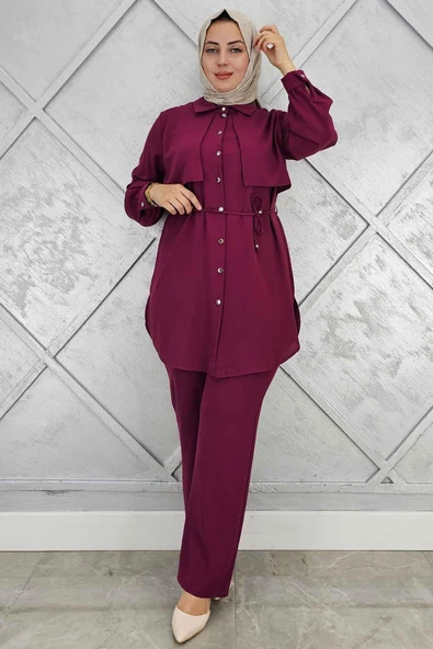 KADIN BELİ BAĞCIKLI TESETTÜR TAKIM ürün görseli