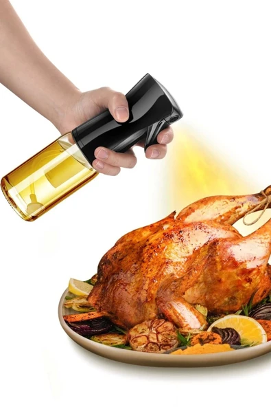 İpek Yıldızı® Çok Amaçlı Cam Şişe Püskürtmeli Dağıtıcı Yağdanlık Limonluk Sirke Sosluk Spreyi - Resim 6