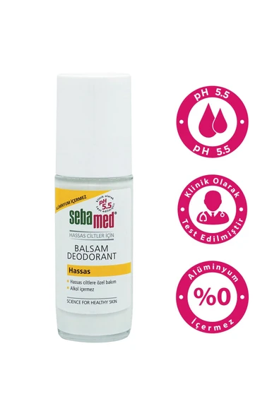 SEBAMED Alüminyum İçermeyen Roll On Hassas 50 ml 4103040042040 - 2
