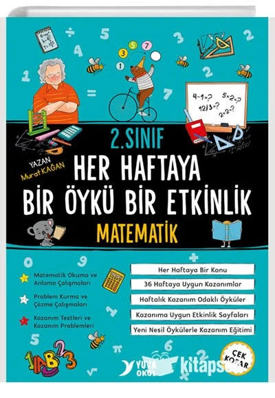 2.Sınıf Matematik Her Haftaya Bir Öykü Bir Etkinlik Yuva Yayınları