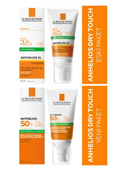 LA ROCHE POSAY Anthelios Xl Spf 50+ Dry Touch Gel-Cream Anti-Shine 50 ml - Resim 5