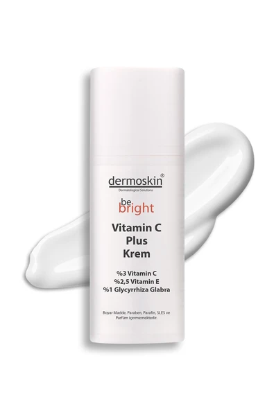 DERMOSKIN Be Bright  ve nemlendirici Vitamin C Plus Krem 33 ml 8697796000875 ürün görseli