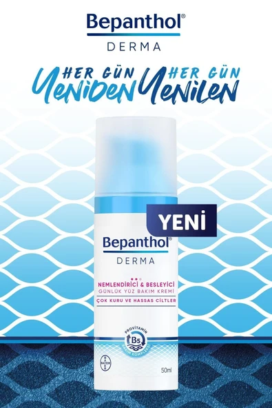 BEPANTHOL Derma Nemlendirici Besleyici Günlük Yüz Bakım Kremi 50 ml - 3