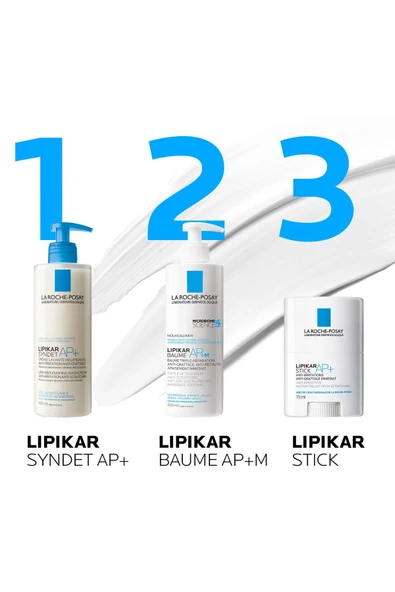 LA ROCHE POSAY Lipikar Baume Balsam Losyon AP+M Atopiye Eğilim Gösterebilen Ciltler 400 ml 3337875696548 - Resim 3